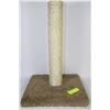 Image 1 : CAT SCRATCH POST - 20 INCHES TALL