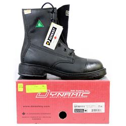 DYNAMIC STEEL TOE WORK BOOTS - SIZE 7-3E