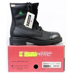 DYNAMIC STEEL TOE WORK BOOTS - SIZE 7.5-3E