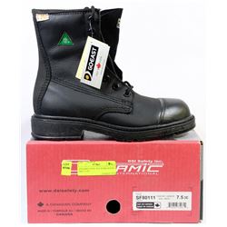 DYNAMIC STEEL TOE WORK BOOTS - SIZE 7.5-3E