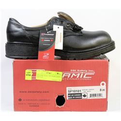 DYNAMIC STEEL TOE WORK SHOES - SIZE 8-2E