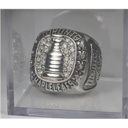TIM HORTON TORONTO MAPLE LEAFS REPLICA RING