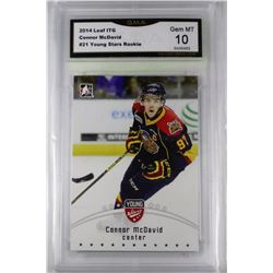 2014 GMA CONNOR MCDAVID #21 DRAFT ROOKIE GRADED 10