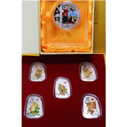 LOT OF 2 ELECTROPLATED YEAR OF THE TIGER &