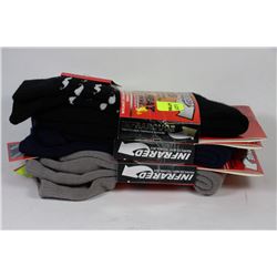 3 PACK OF MENS INFRARED SOCKS