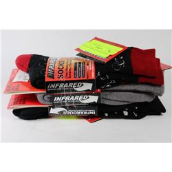 3 PACK OF MENS INFRARED SOCKS