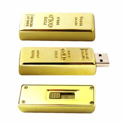 NEW GOLD BAR DESIGN 256GB USB FLASH DRIVE