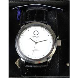 NEW MENS OMAX WRISTWATCH -COMES W/ 1 YEAR WARRANTY