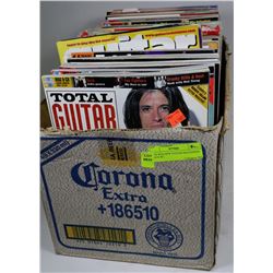BOX W/26 NEW GUITAR MAGAZINES EACH W/