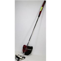 ODYSSEY 3 BALL PUTTER WITH COVER