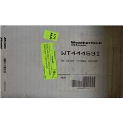 WEATHER-TECH CUSTOM FITTED FLOOR MATTS