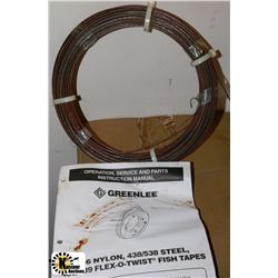 REPLACEMENT GREENLEE 100FT STEEL FISH TAPE