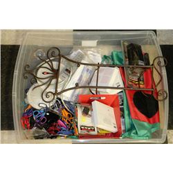 TOTE WITH PELICAN BATTERY PACK,LADYBUG FLAG,MANY