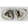 Image 1 : KEOKUK GEODE PAIR FROM IOWA