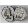 Image 1 : KEOKUK GEODE PAIR FROM IOWA
