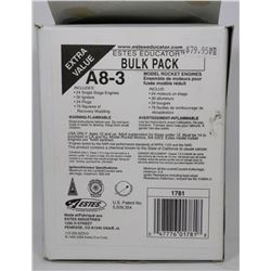 CASE OF ESTES BULK PACK MODEL ROCKET ENGINES