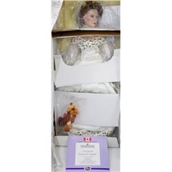 ELIZABETH, BRIDE OF CANADA PORCELAIN DOLL