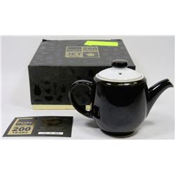 200TH ANNIVERSARY "JET" TEAPOT IN BOX RETAIL $149