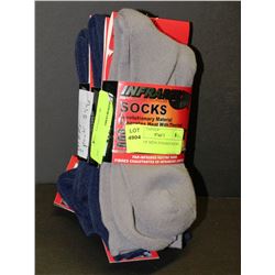 PACK OF 3 MENS INFRARED SOCKS