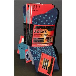 PACK OF 3 LADIES INFRARED SOCKS