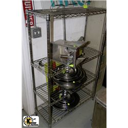STAINLESS STEEL 5' SHELF