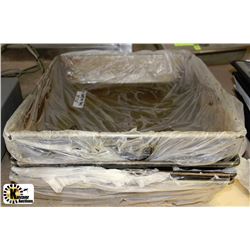 4 ROASTING PANS 20"X16"