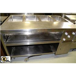 STAINLESS STEEL STEAM TABLE