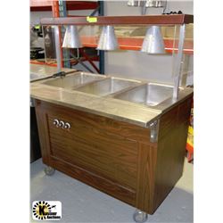 STAINLESS STEEL STEAM TABLE