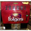 Image 1 : FOLGERS COIN OPERATED AUTOMATIC HOT BEVERAGE