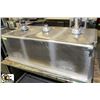 Image 1 : 3 WELL STAINLESS STEEL SINK 42.5" X 20" X 14" DEEP