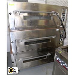 ELECTRIC TRIPLE PIZZA OVEN