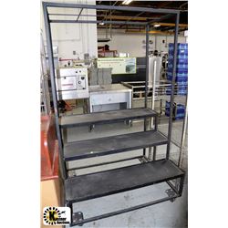 3-TIER DISPLAY SHELF