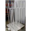 Image 1 : LOT OF 16 SIGN RACKS