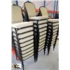 Image 1 : SET OF 37 STACKING CHAIRS