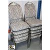 Image 1 : TEN STACKING CHAIRS