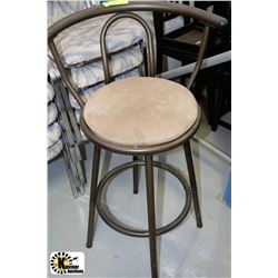 MICROFIBER SEAT BAR STOOL