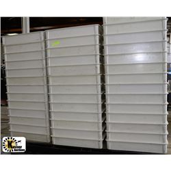 PALLET OF 39 CONTAINERS FOR DOUGH RISING