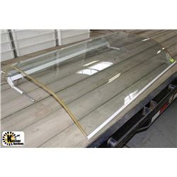 CURVED GLASS FOR DELI DISPLAY CABINET 59" WIDE