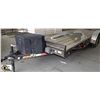 Image 1 : 18' CAR HAULER WITH SLIDE OUT RAMPS