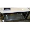 Image 1 : ME17-NEW STAINLESS STEEL TABLE 30" X 60"