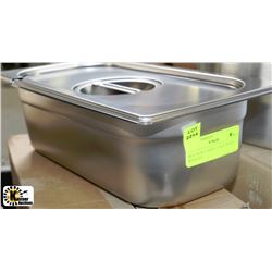 ME9- NEW 4" DEEP 1/3 SIZE INSERT WITH LID