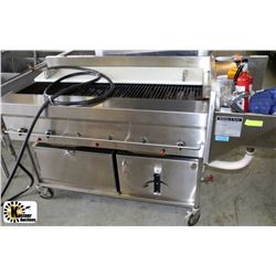 LARGE INDUSTRIAL BARBECUE