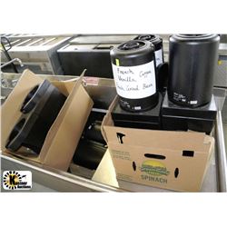 LOT OF SIX COFFEE CARAFES