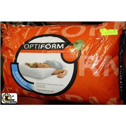 OPTFORM MEMORY FIBRE PILLOW 20"X28" STANDARD SIZE
