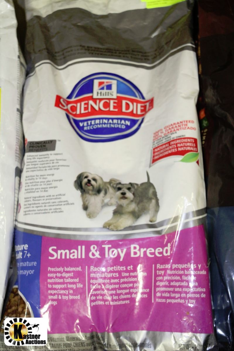 SCIENCE DIET SMALL BREED & TOY DOG FOOD 15.5LBS