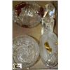 Image 1 : BOX OF CRYSTAL ITEMS INCLUDING MIKASA, OLEG CASSAN
