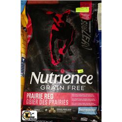NUTRIENCE GRAIN FREE DOG FOOD BEEF WILD BOAR,BISON