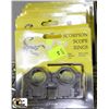 Image 1 : 9 PACKS OF SCORPION SCOPE RINGS