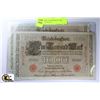 Image 1 : K) GERMAN 1910 RED SEAL 1000 MARK NOTES X2
