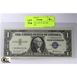 GEM UNC.USA 1957 $1 SILVER CERTIFICATE